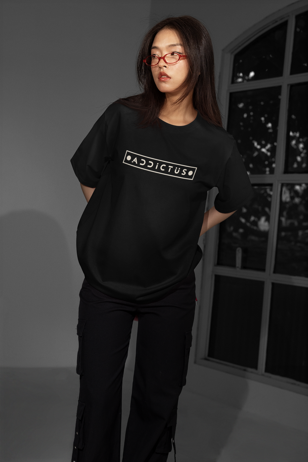 ADDICTUS heavy weight short sleeve T