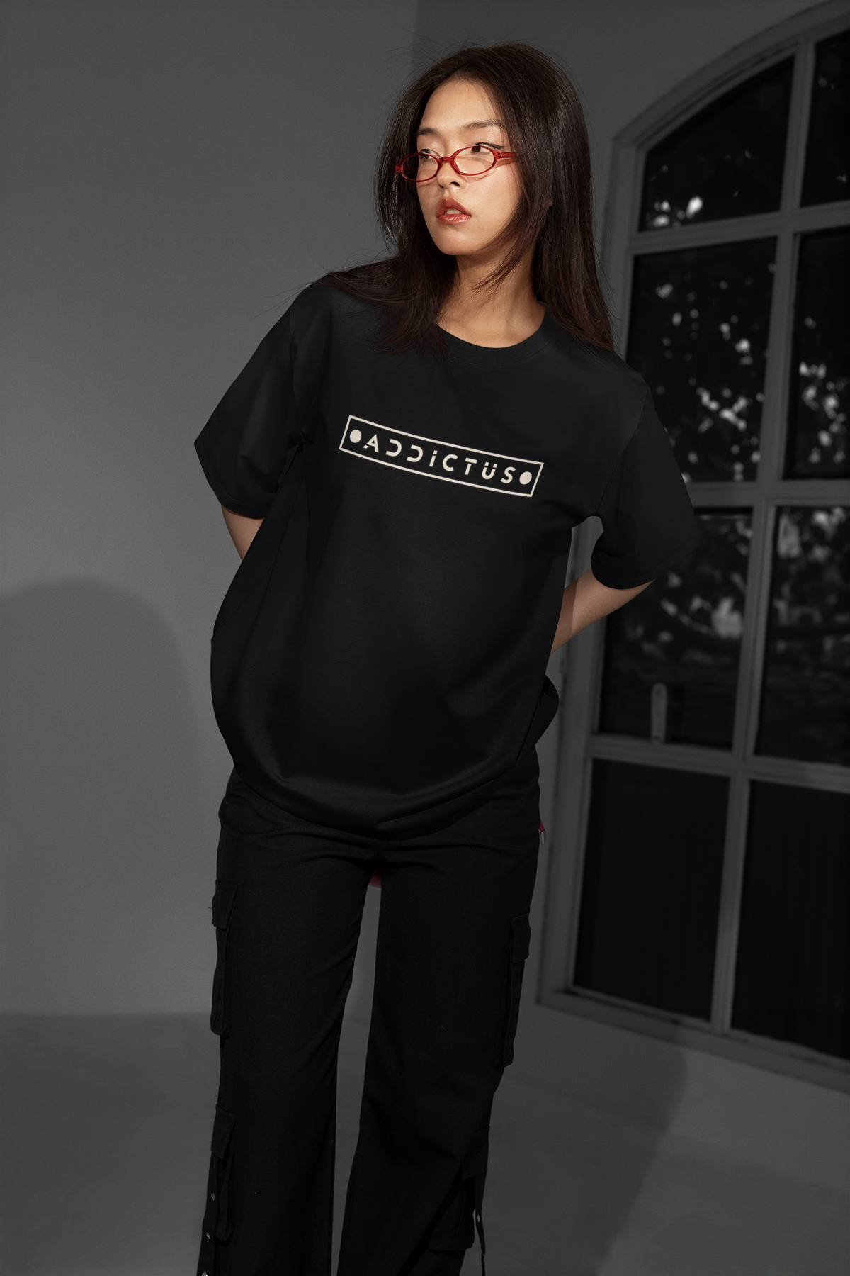 ADDICTUS heavy weight short sleeve T